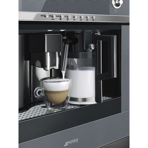 Вбудована кавомашина Smeg CMS4101S автоматична Smeg CMS4104G фото