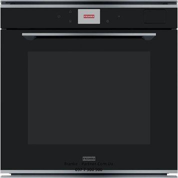 Духова шафа з функцією приготування на пару Franke Mythos FMY 99 HS XS (116.0613.706) скло, колір чорний / нержавіюча сталь 116.0613.706 фото