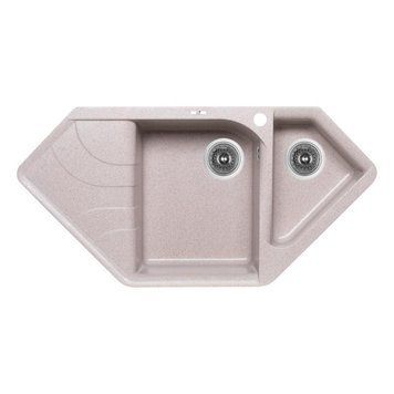 Кухонна мийка Lidz з додатковою чашею 1000x500/225 MAR-07 (LIDZMAR071000500225) SD00043090 фото