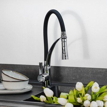 Гнучкий кухонний змішувач Sink Quality STYLE Хром 2098291834 фото