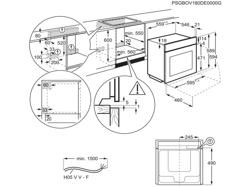 Духова шафа AEG - BSK 792280 M 211_41325 фото