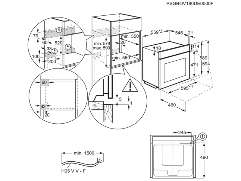 Духова шафа AEG - BSK 792280 M 211_41325 фото