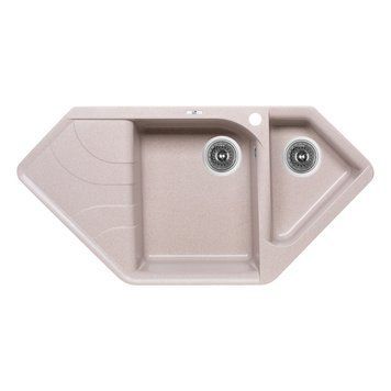 Кухонна мийка с дополнительной чашей Lidz 1000x500/225 COL-06 (LIDZCOL061000500225) SD00044512 фото