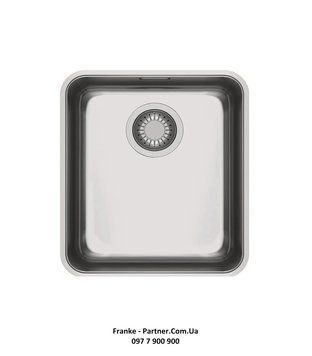 Кухонна мийка Franke Aton ANX 110-34 (122.0204.647) нержавіюча сталь - монтаж під стільницю - полірована 122.0204.647 фото