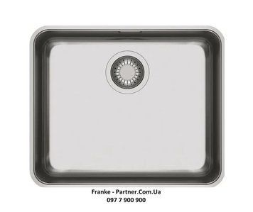 Кухонна мийка Franke Aton ANX 110-48 (122.0204.649) нержавіюча сталь - монтаж під стільницю - полірована 122.0204.649 фото