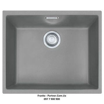Кухонна мийка Franke Sirius SID 110-50 (144.0649.561) з тектонайта - монтаж під стільницю - колір Сірий камінь 144.0649.561 фото