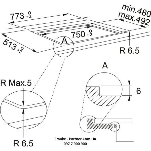 Індукційна електрична варильна поверхня Franke Maris FMA 804 I F BK (108.0606.112) Чорний 108.0606.112 фото