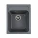 Гранітна мийка для кухні Platinum 4050 KORRADO матова Сірий мусон 000025143 фото 1