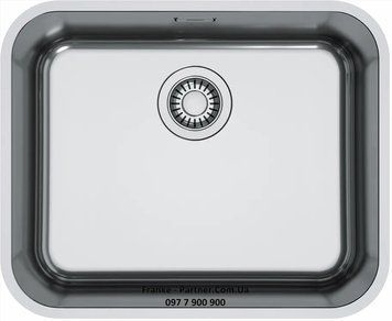 Кухонна мийка Franke Smart SRX 110-50 (122.0703.300) нержавіюча сталь - монтаж під стільницю - полірована 122.0703.300 фото