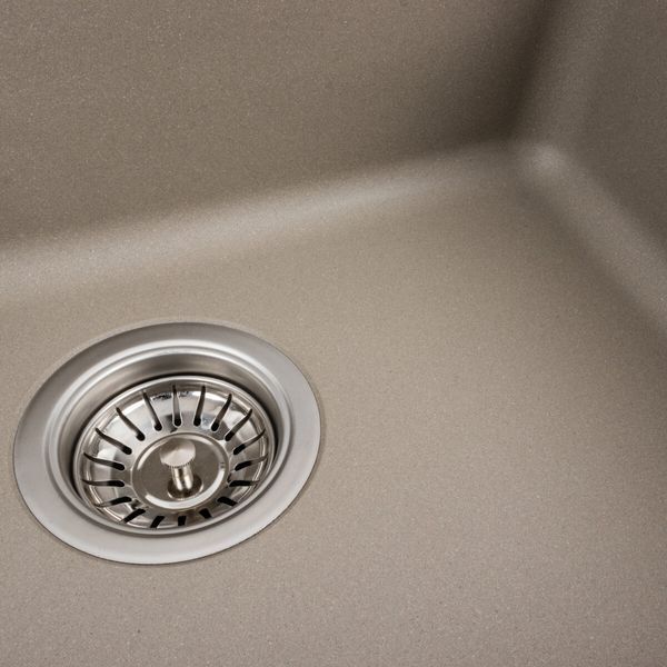 Гранітна мийка для кухні Platinum 5852 VESTA матовий Титан 000039624 фото