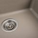 Гранітна мийка для кухні Platinum 5852 VESTA матовий Титан 000039624 фото 5