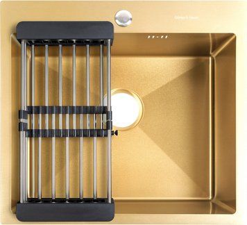 Mindel 5522 Gold: кухонна мийка Gunter & Hauer (55x51 см) Mindel5522Gold фото