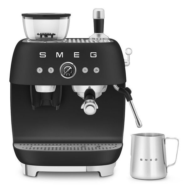 Кавомашини еспресо з кавомолкою Smeg EGF03BLMEU EGF03BLMEU фото