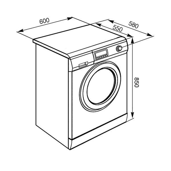 Пральні машини Smeg LBF127 LBF127 фото