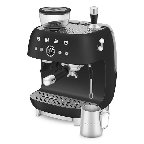 Кавомашини еспресо з кавомолкою Smeg EGF03BLMEU EGF03BLMEU фото