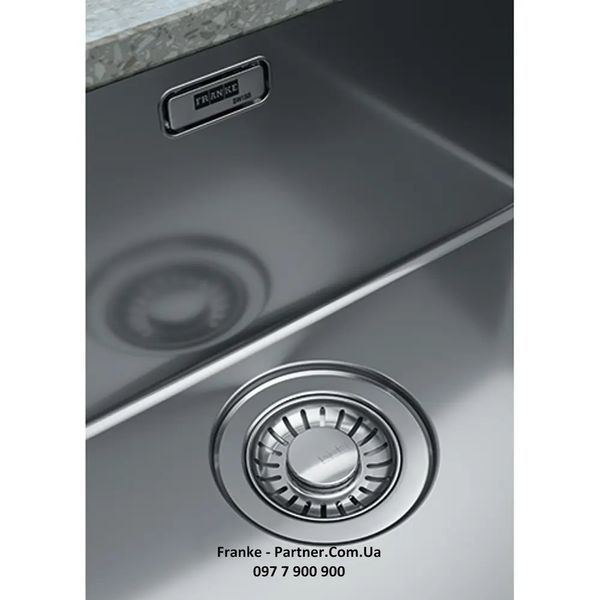 Кухонна мийка Franke Mythos MYX 110-50 (122.0600.945) нержавіюча сталь - монтаж під стільницю - полірована 122.0600.945 фото