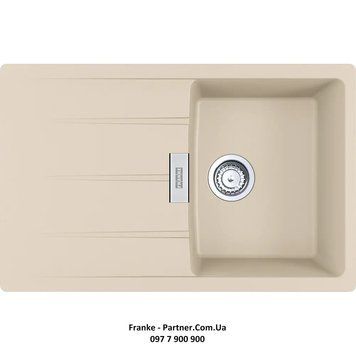 Кухонна мийка Franke Centro CNG 611-78 (114.0630.427) гранітна - врізна - оборотна - колір Бежевий Архів 114.0630.427 фото