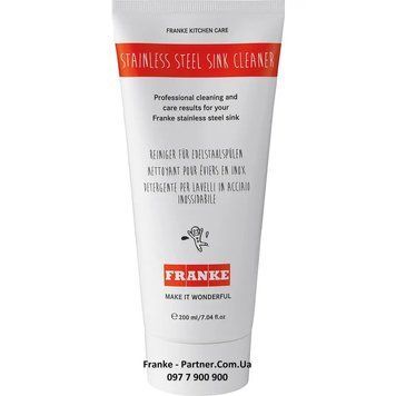 Засіб Franke для догляду за мийками з нержавіючої сталі Stainless Steel Sink Cleaner (112.0530.237) 200 мл 112.0530.237 фото