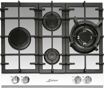 Газова варильна поверхня Kaiser KCG 6394 W Turbo Romb 811-01 фото