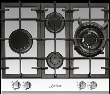 Газова варильна поверхня Kaiser KCG 6394 W Turbo Romb 811-01 фото