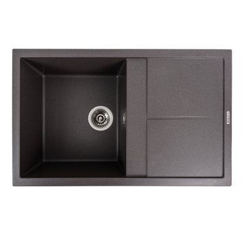 Гранітна мийка для кухні Platinum 7950 Selena матовий Гренадін 000039656 фото