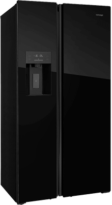 Американський холодильник з автоматичним льодогенератором Concept LA7691bc BLACK la7691bc фото
