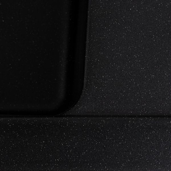Гранітна мийка для кухні Platinum 6250 ZIRKONE матовий чорний металік 000040799 фото
