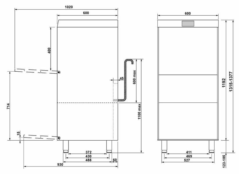 Професійні посудомийні машини Smeg SPF525 SPF525 фото