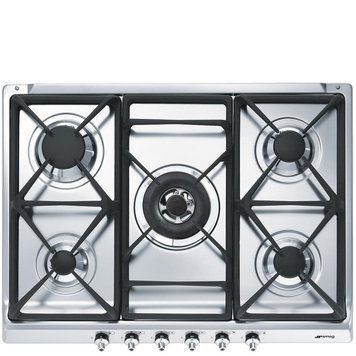 Варильна поверхня Smeg SE70SGH-5 газова Smeg SE70SGH-5 фото