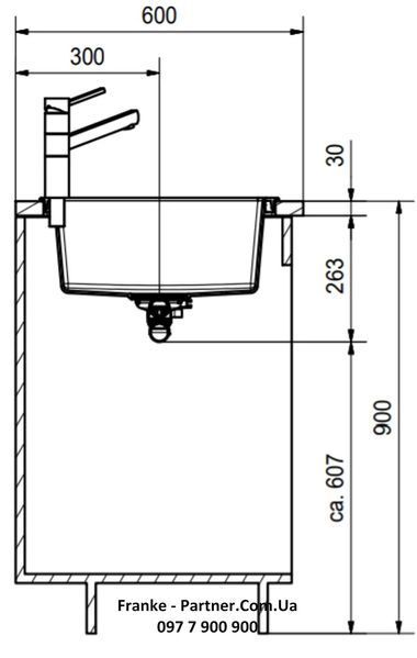 Кухонна мийка Franke Sirius 2.0 S2D 611-78 (143.0621.332) з тектонайта - врізна - оборотна - колір Білий (2 отвори) 143.0621.332 фото