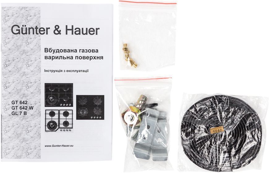 GL 7 B: газова варильна поверхня Gunter & Hauer GL7B фото