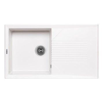 Кухонна мийка Lidz 860х500/240 WHI-01 (LIDZWHI01860500240) SD00044530 фото