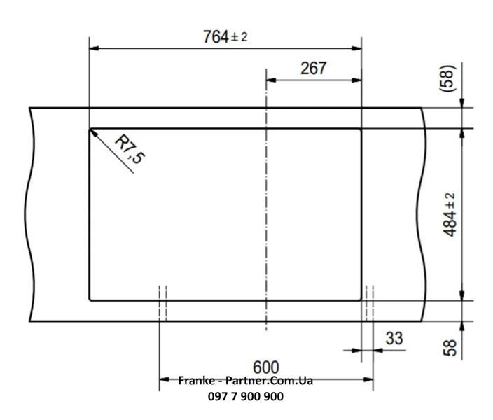 Кухонна мийка Franke Sirius 2.0 S2D 611-78 XL (143.0621.338) з тектонайта - врізна - оборотна - колір Білий (2 отвори) 143.0621.338 фото