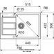 Кухонна мийка Franke Sirius 2.0 S2D 611-78 XL (143.0621.338) з тектонайта - врізна - оборотна - колір Білий (2 отвори) 143.0621.338 фото 2