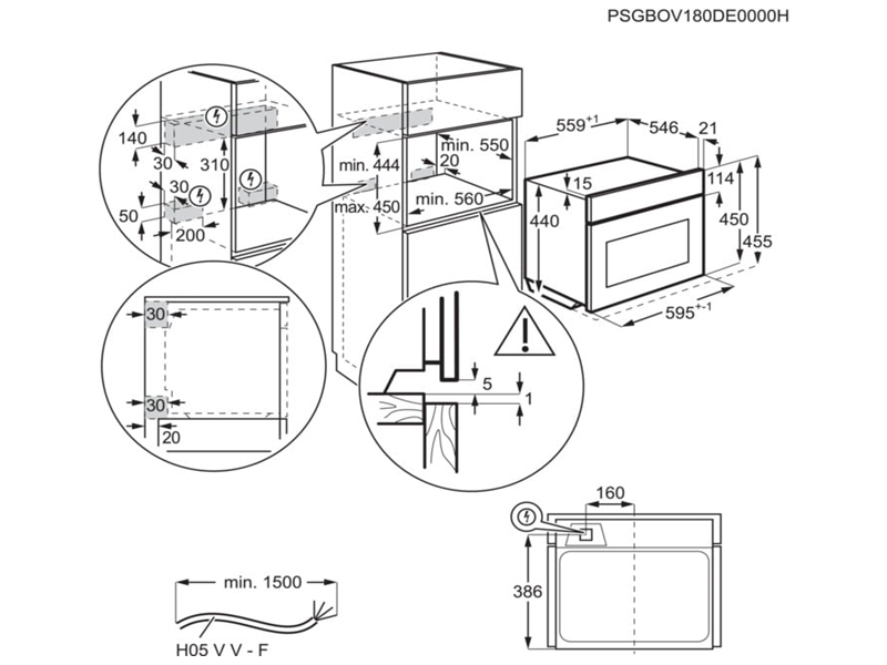 Духова шафа AEG - KMK 965090 T 211_41320 фото