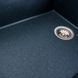 Гранітна мийка для кухні Platinum 8650 DIAMOND матова (антрацит) 000039160 фото 5