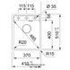 Кухонна мийка Franke Maris MRG 610-37 TL (114.0668.861) гранітна - врізна - колір Онікс 114.0668.861 фото 2