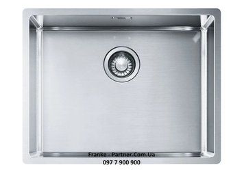 Кухонна мийка Franke Box BXX 210 / 110-54 (127.0371.513) нержавіюча сталь - монтаж врізний, у рівень або під стільницю - полірована 127.0371.513 фото