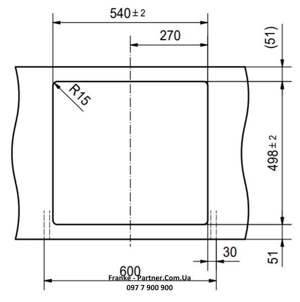 Кухонна мийка Franke Maris MRG 610-52 TL (114.0668.867) гранітна - врізна - колір Онікс 114.0668.867 фото