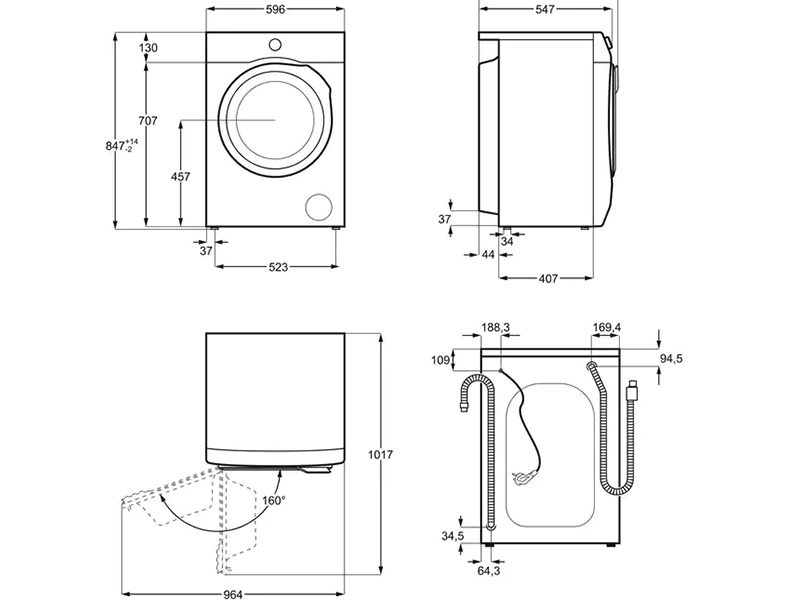 Пральна машина Electrolux - EW 7 F 348 SU 212_40058 фото