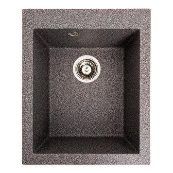 Гранітна мийка для кухні Platinum 4150 SOKIL матова (мікс) 000038335 фото