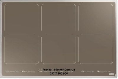 Індукційна варильна поверхня Frames by Franke 3-FLEXFH FS 786, колір шампань - Архів 108.0516.351 фото