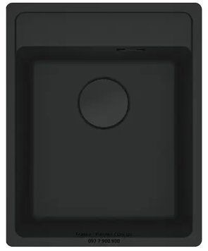 Кухонна мийка Franke Maris MRG 610-37 TL Black Edition (114.0699.230) гранітна - врізна - колір Чорний матовий 114.0699.230 фото