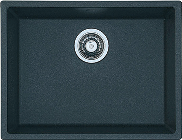 Гранітна мийка Quadro 61x46 Antracit 8221.301.0934 фото