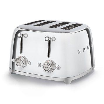 Тостери на 4 тости TSF03 Smeg TSF03SSEU TSF03SSEU фото