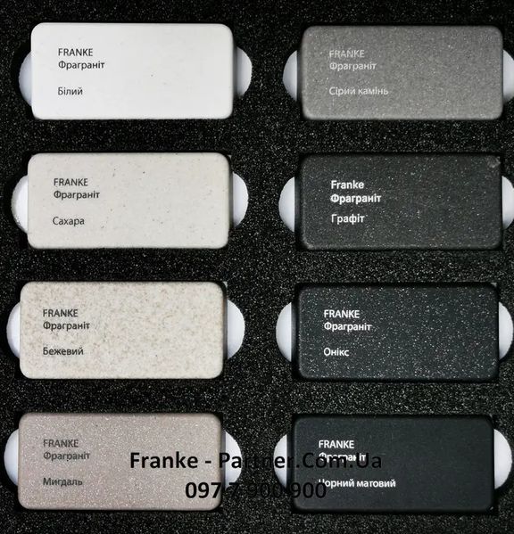 Кухонна мийка Franke Basis BFG 620 (114.0363.941) гранітна - врізна - оборотна - колір Білий 114.0363.941 фото