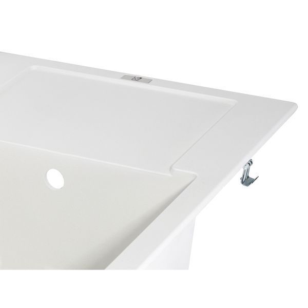 Кухонна мийка Lidz 781x510/200 WHI-01 (LIDZWHI01781510200) SD00044537 фото