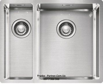 Кухонна мийка Franke Box BXX 260 / 160-34-16 (127.0369.916) нержавіюча сталь - монтаж врізний, у рівень або під стільницю - полірована 127.0369.916 фото