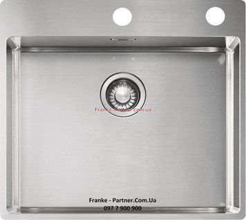 Кухонна мийка Franke Box BXX 210-54 TL (127.0369.295) нержавіюча сталь - монтаж врізний або у рівень зі стільницею - полірована 127.0369.295 фото