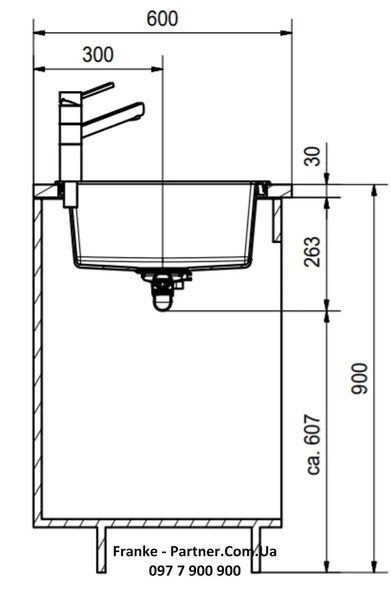 Кухонна мийка Franke Sirius 2.0 S2D 611-78 XL (143.0671.747) з тектонайта - врізна - оборотна - колір Бежевий (2 отвори) 143.0671.747 фото